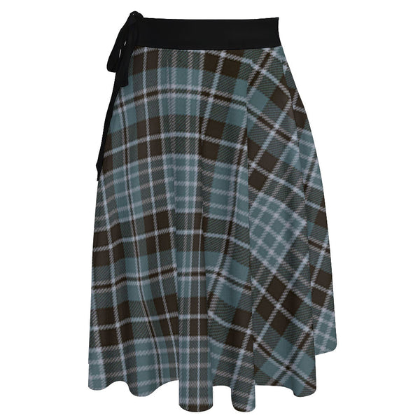 Clark (Clergy) Weathered Tartan Wrap Skirt