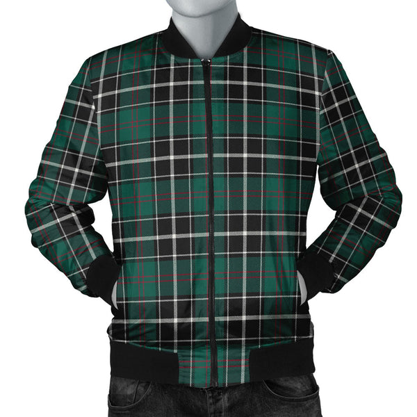 Cleghorn Modern Clan Badge Tartan Bomber Jacket