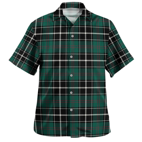 Cleghorn Modern Clan Badge Tartan Hawaiian Shirt