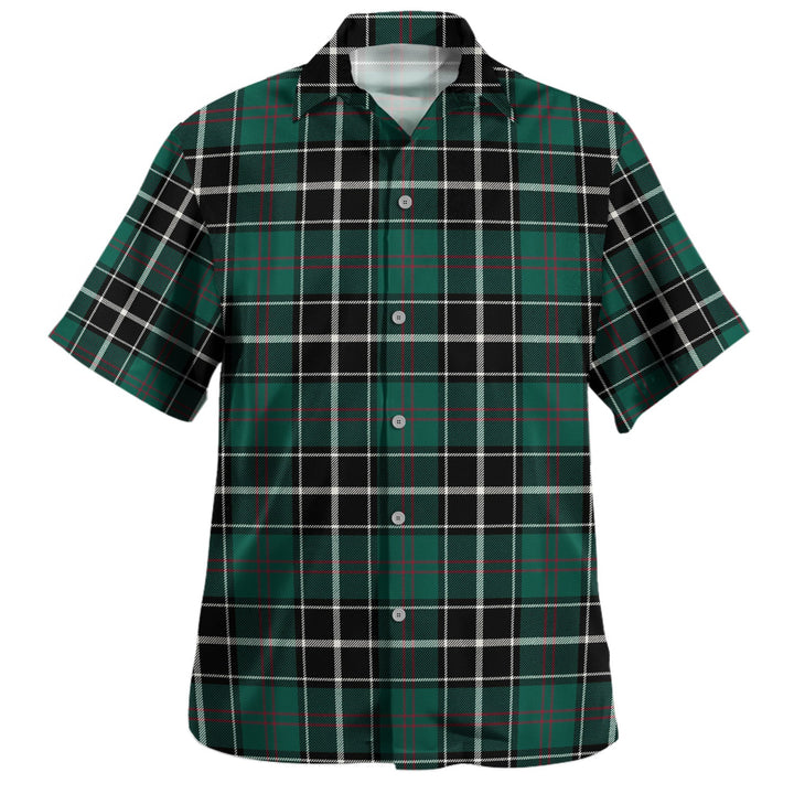Cleghorn Modern Clan Badge Tartan Hawaiian Shirt