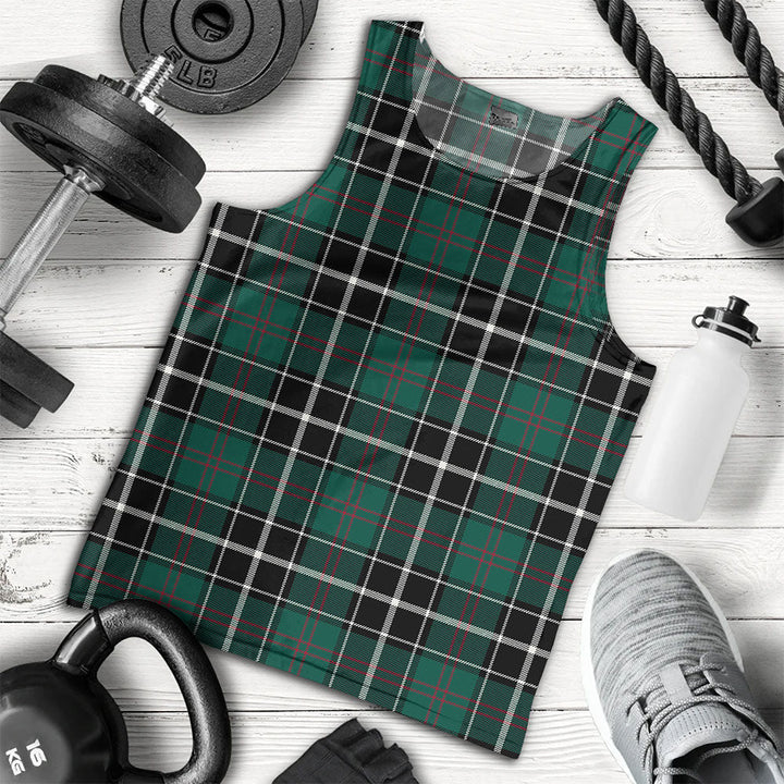 Cleghorn Modern Clan Badge Tartan Men Tank Top