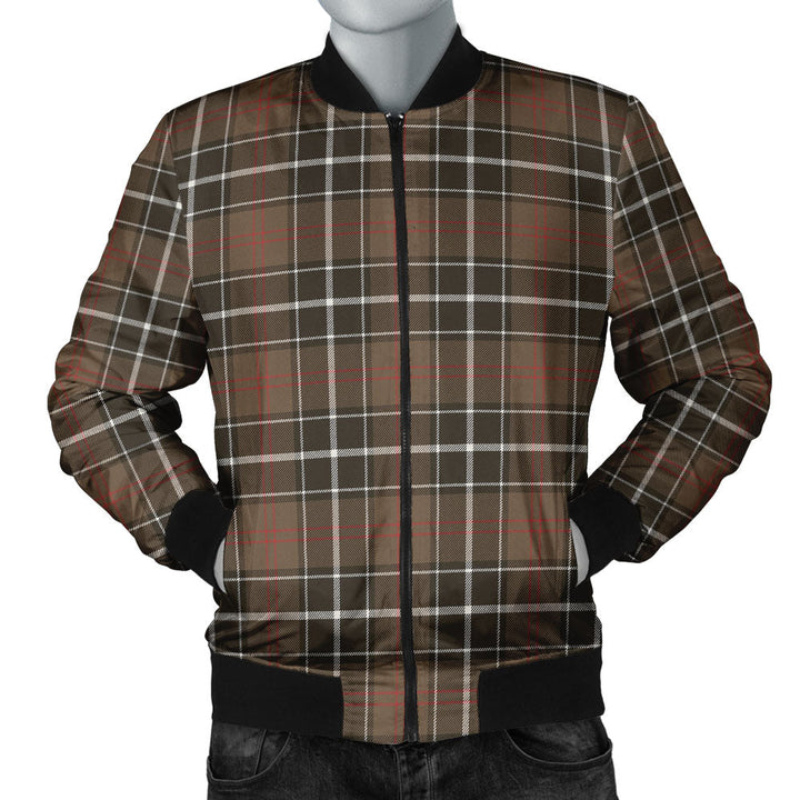 Cleghorn Weathered Clan Badge Tartan Bomber Jacket