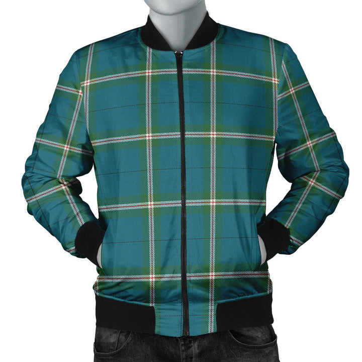 Cleland Ancient Clan Badge Tartan Bomber Jacket
