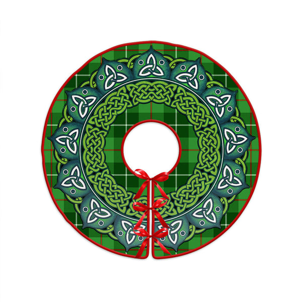 Clephan (or Clephane) Clan Badge Tartan Christmas Tree Skirt Heritage Holiday Decor