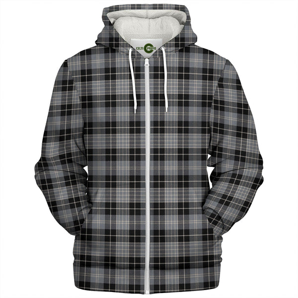 Clergy (Grey) Ancient Tartan Sherpa Hoodie