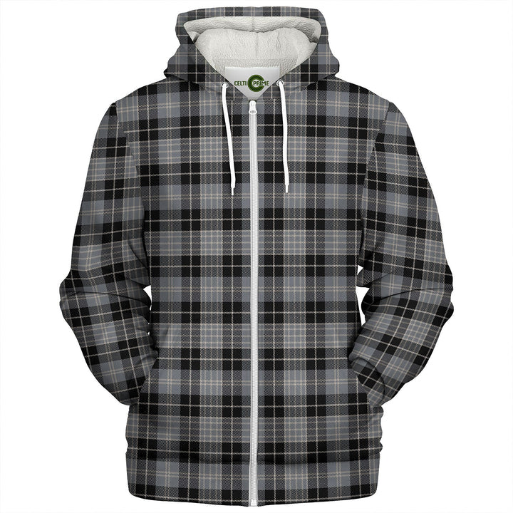 Clergy (Grey) Ancient Tartan Sherpa Hoodie