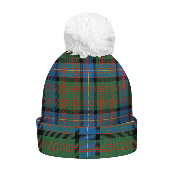 Cochrane (Cochran) Ancient Clan Badge Tartan Bobble Beanie Hat