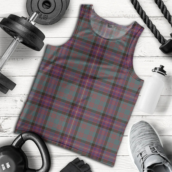 Cochrane (Cochran) Weathered Clan Badge Tartan Men Tank Top