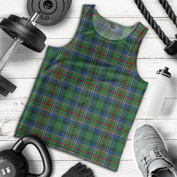 Cockburn (Coburn) Modern Clan Badge Tartan Men Tank Top