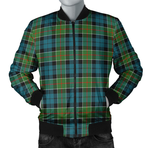 Colquhoun Ancient Clan Badge Tartan Bomber Jacket