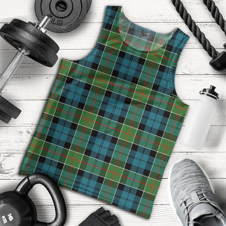 Colquhoun Ancient Clan Badge Tartan Men Tank Top