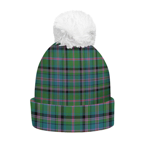 Cooper Ancient Clan Badge Tartan Bobble Beanie Hat