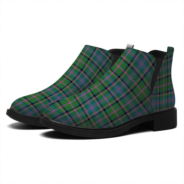 Cooper Ancient Tartan Flat Ankle Boots