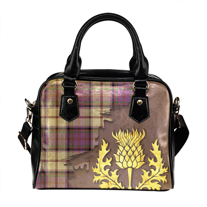 Cooper Dress Ancient Tartan Shoulder Handbag Thistle Oldest Style