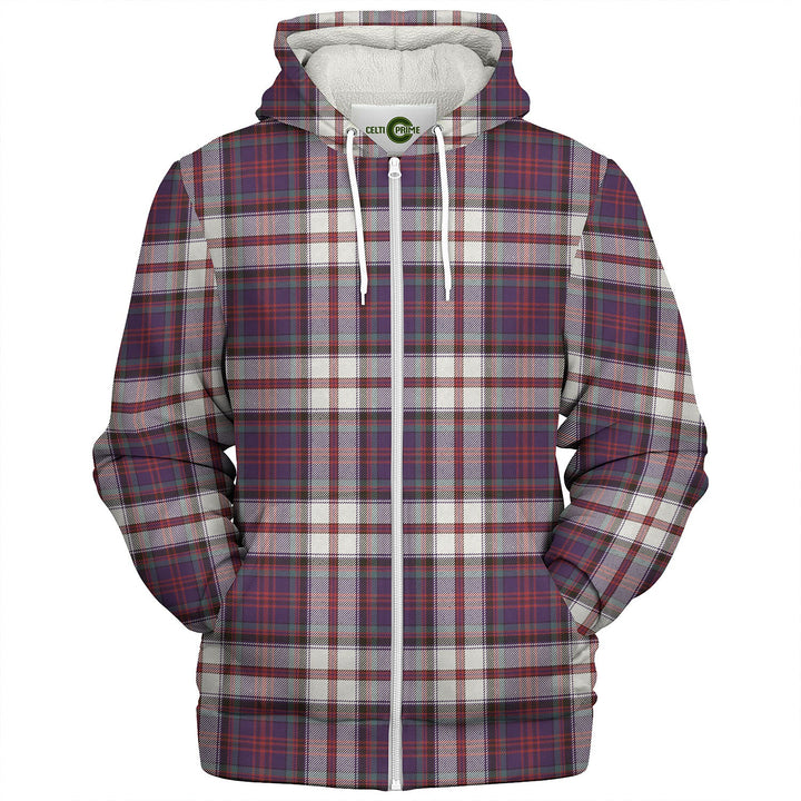 Cooper Dress 2 Weathered Tartan Sherpa Hoodie