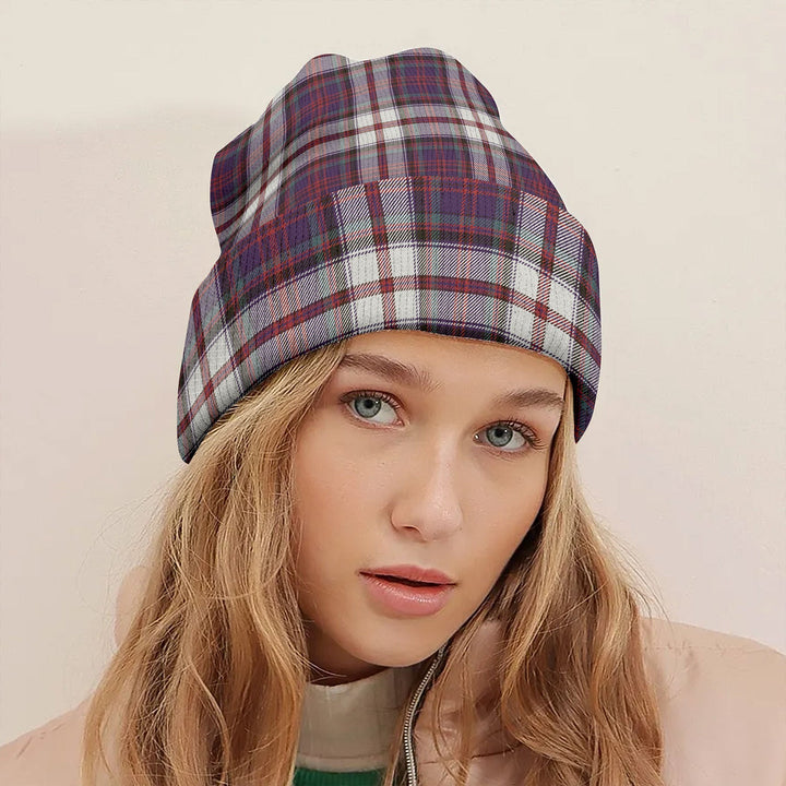 Cooper Dress 2 Weathered Tartan Knitted Beanie