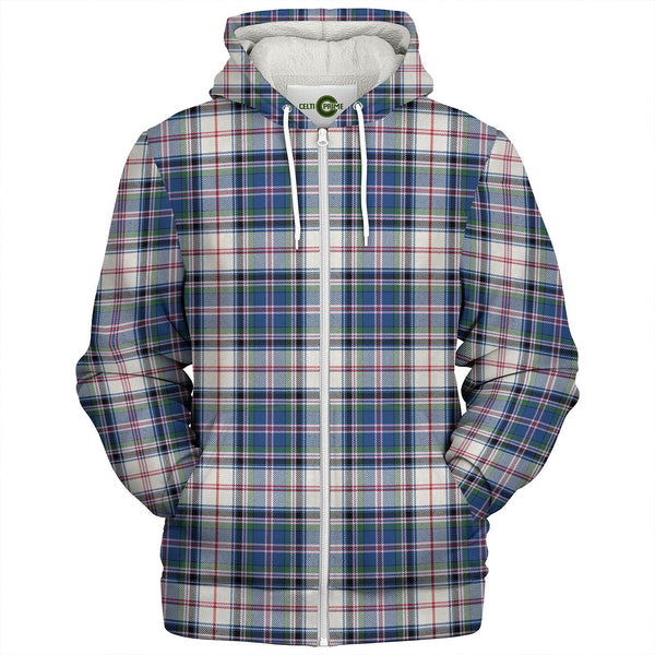 Cooper Dress 3 Modern Tartan Sherpa Hoodie