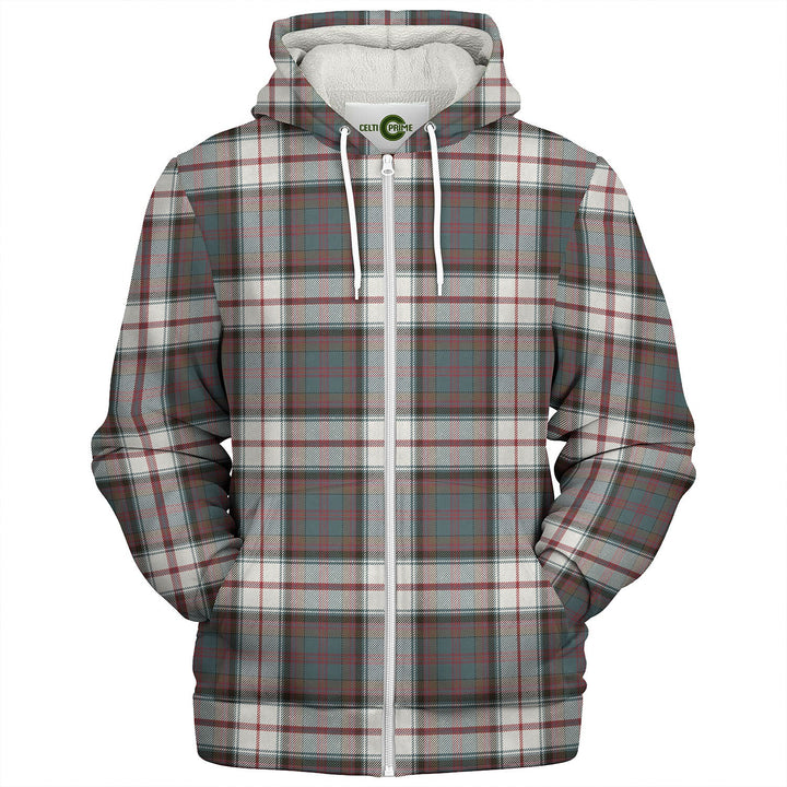 Cooper Dress 3 Weathered Tartan Sherpa Hoodie