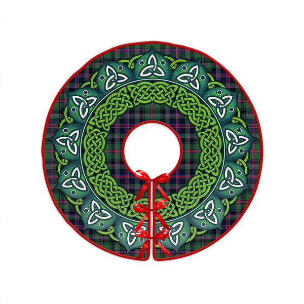 Cooper Modern Clan Badge Tartan Christmas Tree Skirt Heritage Holiday Decor