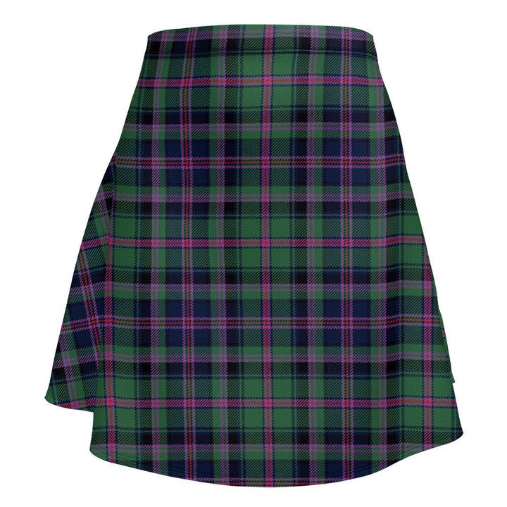 Cooper Modern Clan Badge Tartan Flared Skirt