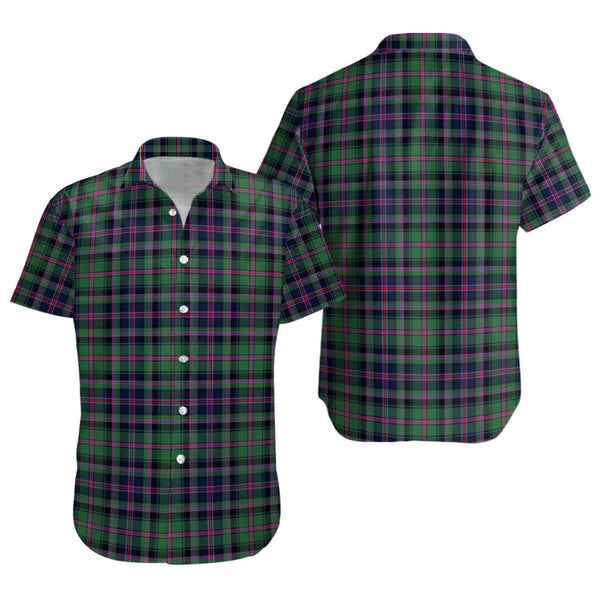 Cooper Modern Clan Badge Tartan Short Sleeve Shirt