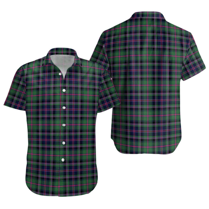 Cooper Modern Clan Badge Tartan Short Sleeve Shirt