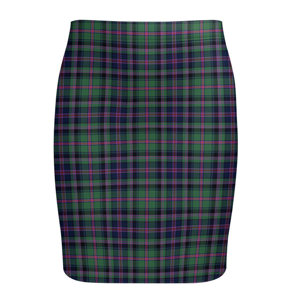 Cooper Modern Tartan Fitted Skirt