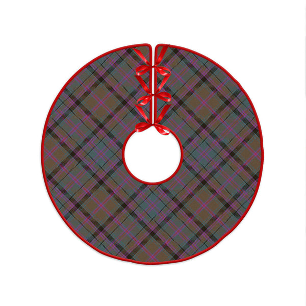 Cooper Weathered Clan Badge Tartan Christmas Tree Skirt