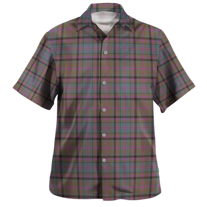 Cooper Weathered Clan Badge Tartan Hawaiian Shirt