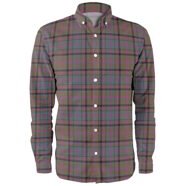 Cooper Weathered Clan Badge Tartan Long Sleeve Shirt