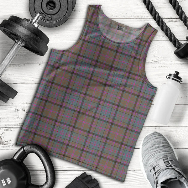 Cooper Weathered Clan Badge Tartan Men Tank Top