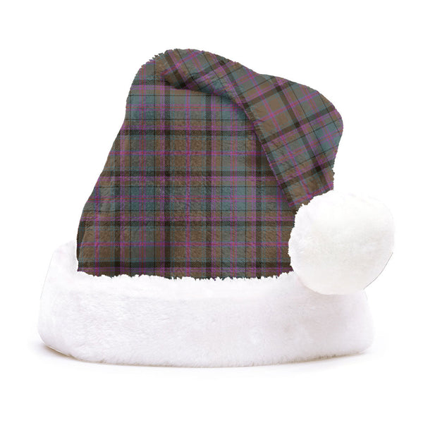 Cooper Weathered Clan Badge Tartan Plush Christmas Hat