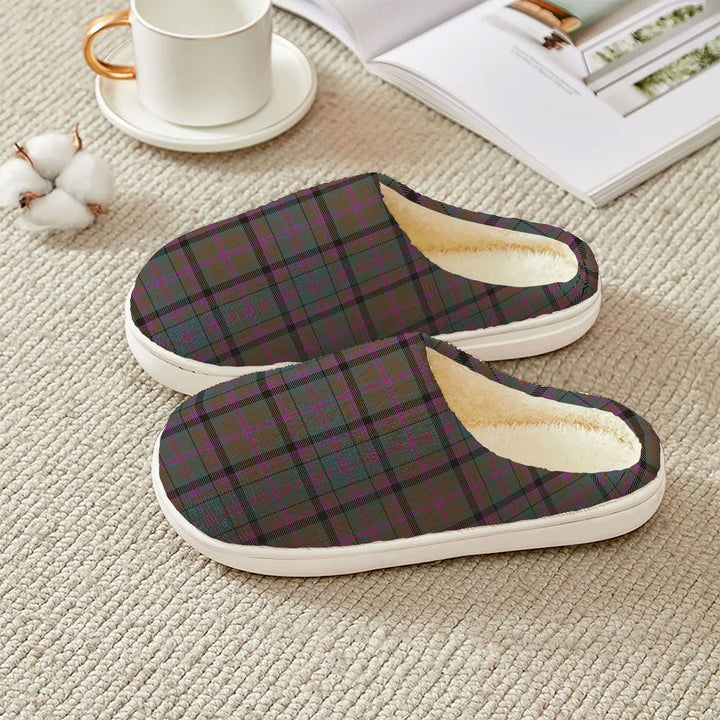 Cooper Weathered Clan Badge Tartan Plush Slipper