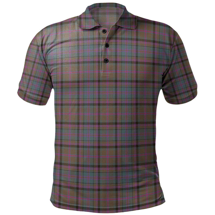 Cooper Weathered Clan Badge Tartan Polo Shirt