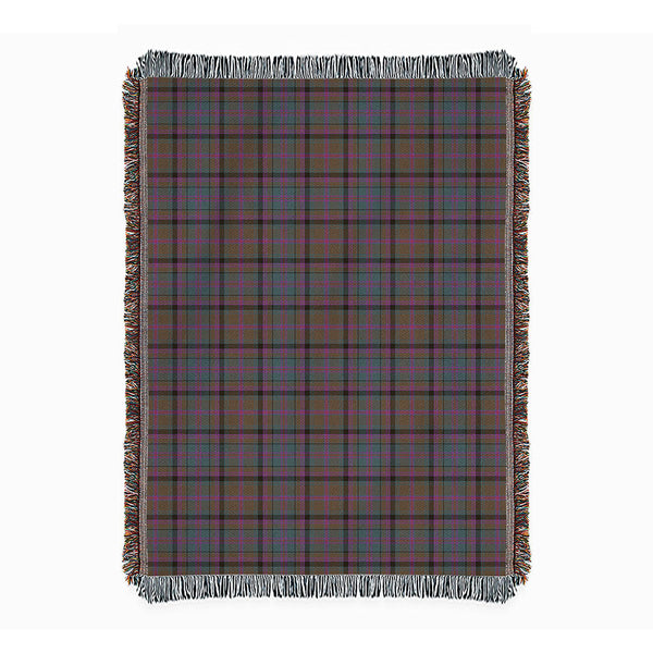 Cooper Weathered Clan Badge Tartan Woven Blanket