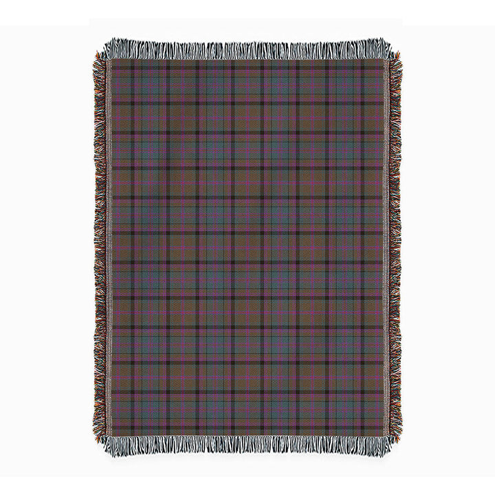 Cooper Weathered Clan Badge Tartan Woven Blanket