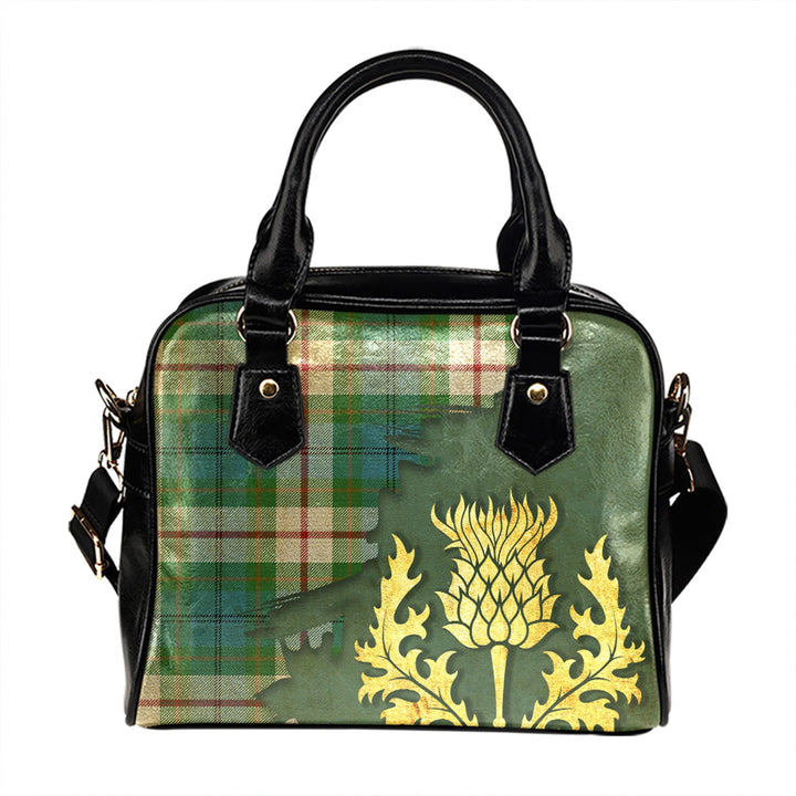 Coulter Dress Modern Tartan Shoulder Handbag Thistle Oldest Style