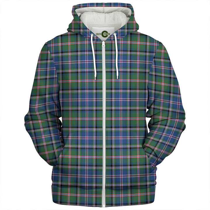 Couper (Cooper) Modern Clan Badge Tartan Sherpa Hoodie