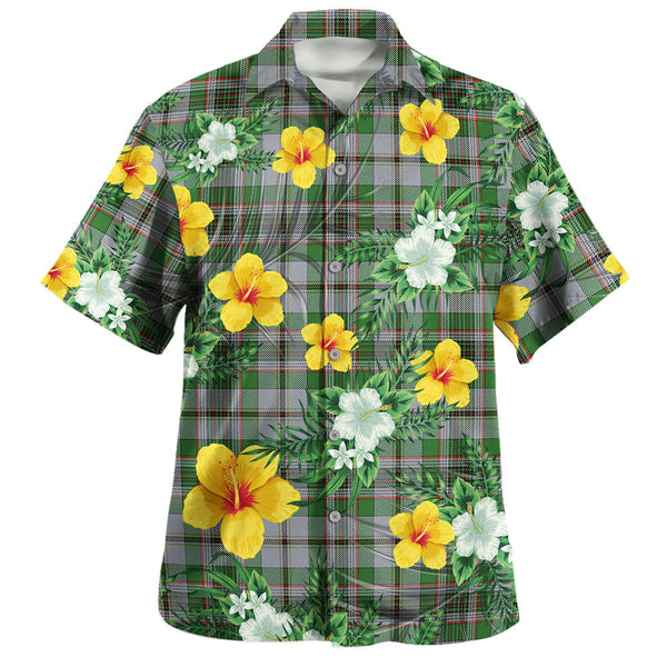 Craig (Craigie) Ancient Clan Badge Tartan Hawaiian Shirt Summer Vibes Style