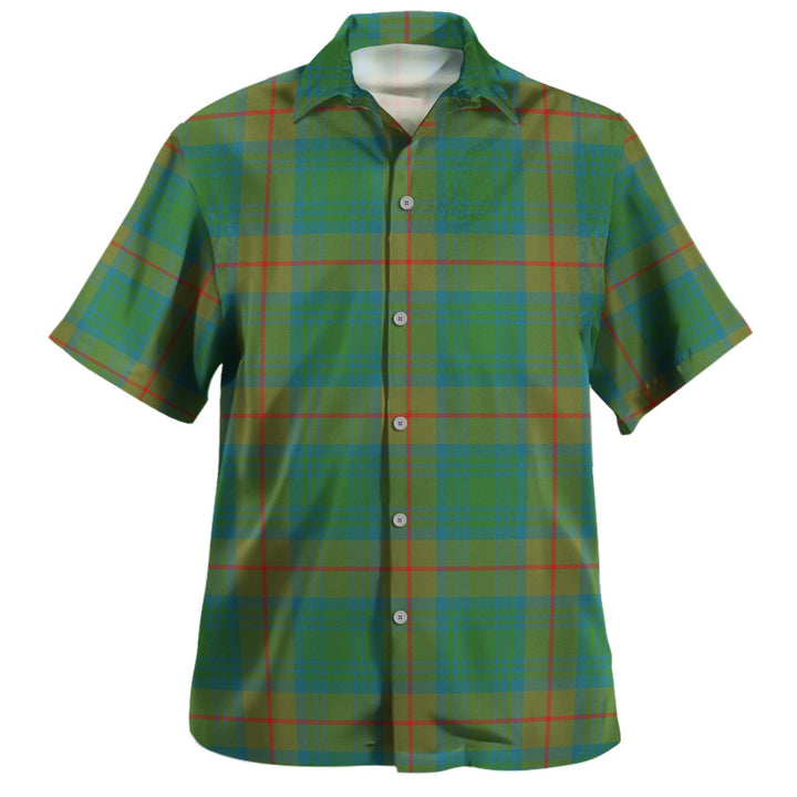 Cranston Ancient Clan Badge Tartan Hawaiian Shirt