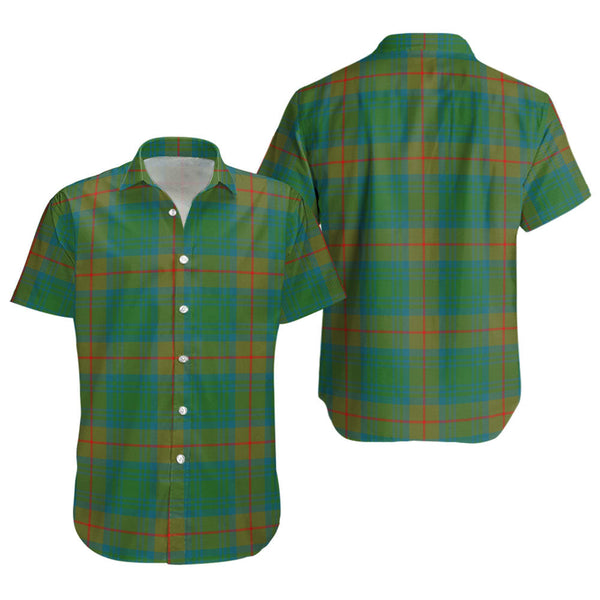 Cranston Ancient Clan Badge Tartan Short Sleeve Shirt