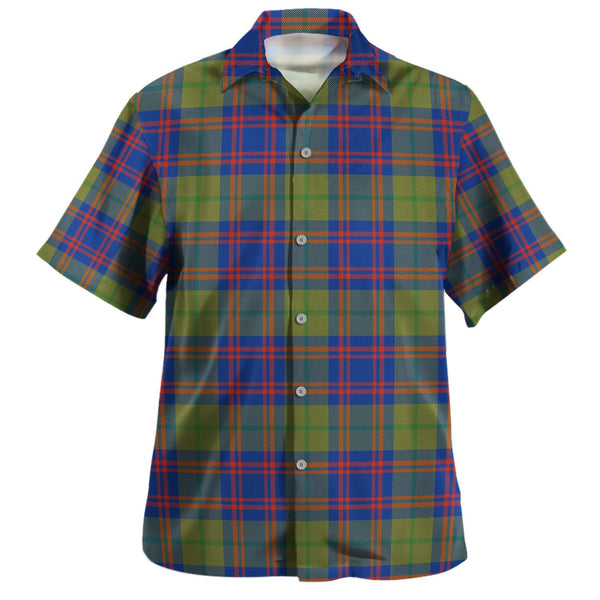 Cranston Dress 2 Modern Tartan Hawaiian Shirt