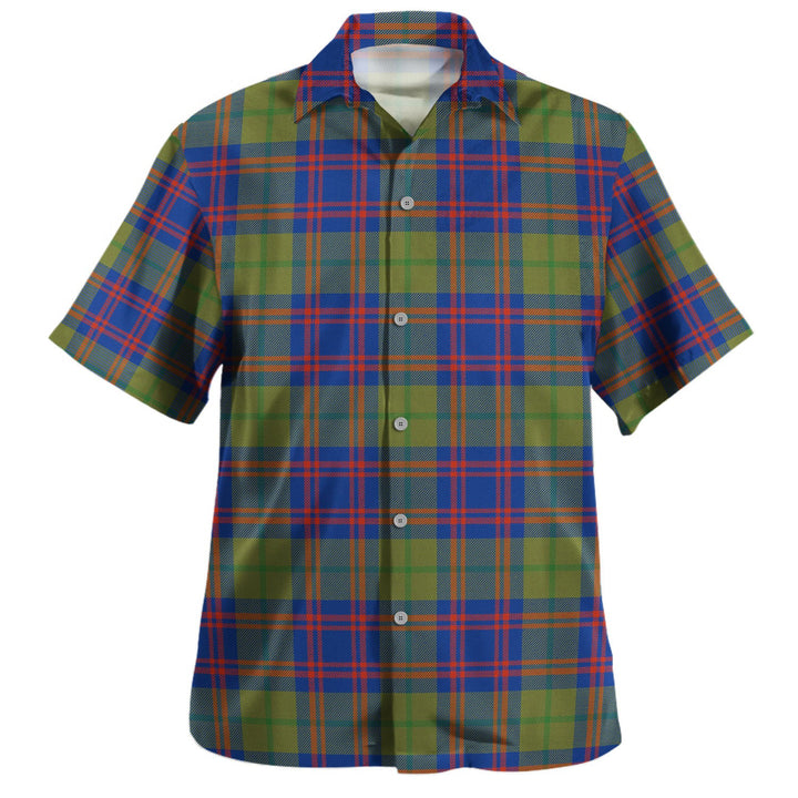 Cranston Dress 2 Modern Tartan Hawaiian Shirt
