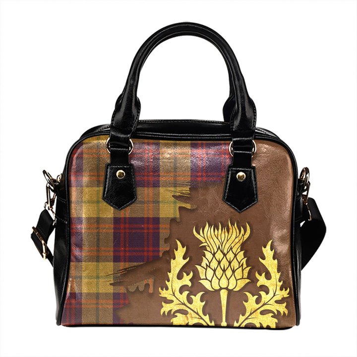 Cranston Dress 2 Weathered Tartan Shoulder Handbag Thistle Oldest Style