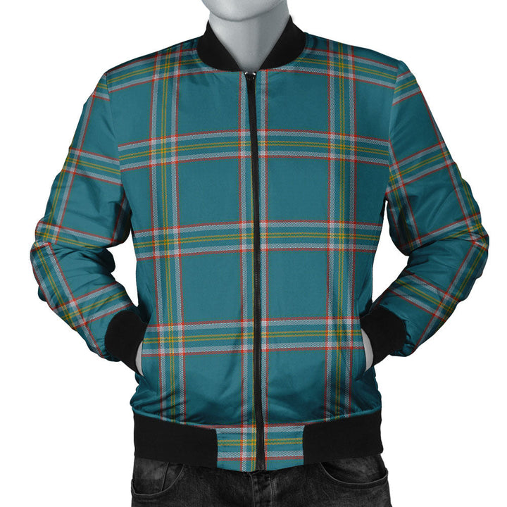 Crichton (Creighton) Ancient Clan Badge Tartan Bomber Jacket