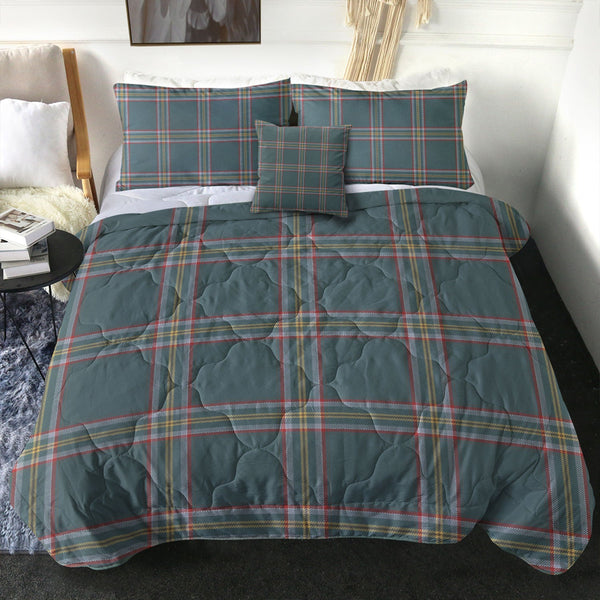 Crichton (Creighton) Weathered Clan Badge Tartan Comforter