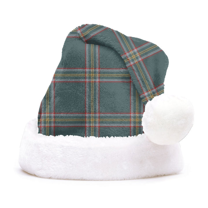 Crichton (Creighton) Weathered Clan Badge Tartan Plush Christmas Hat