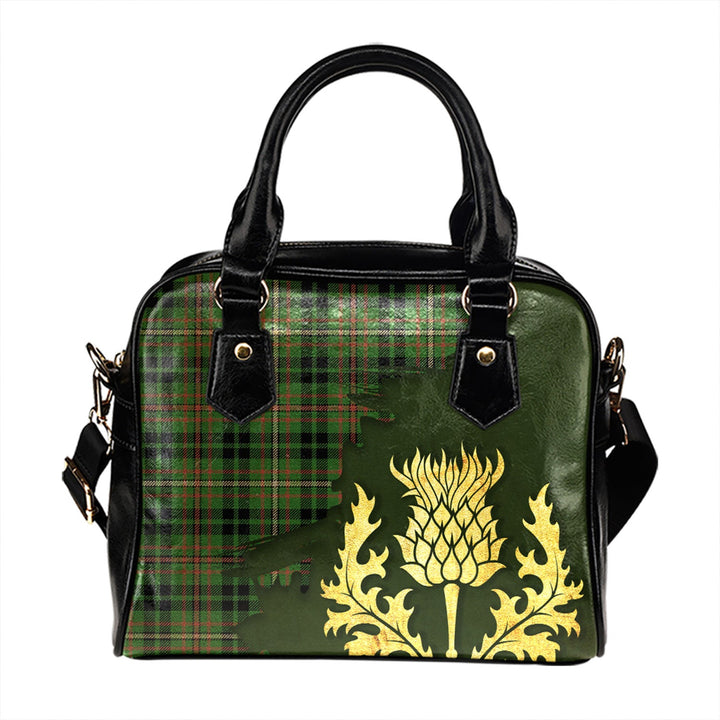 Crihfield Ancient Tartan Shoulder Handbag Thistle Oldest Style