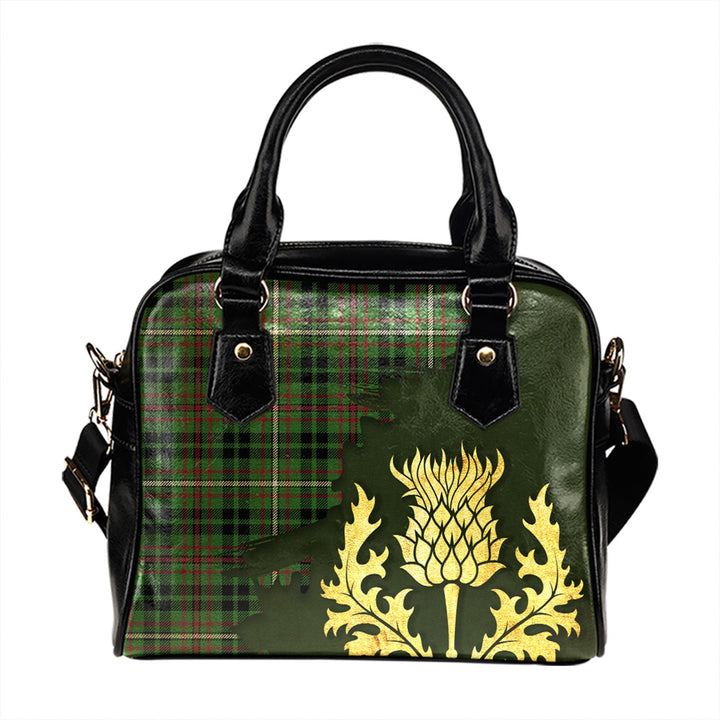Crihfield Modern Tartan Shoulder Handbag Thistle Oldest Style
