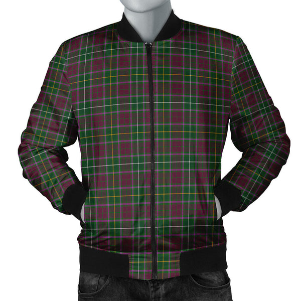 Crosbie Clan Badge Tartan Bomber Jacket